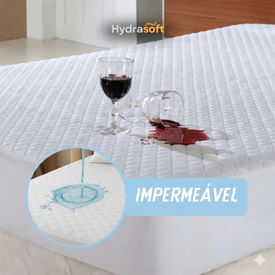 Hydra Soft Jogo de Cama Impermeável Premium, Capa com 2 Fronhas, foto 3