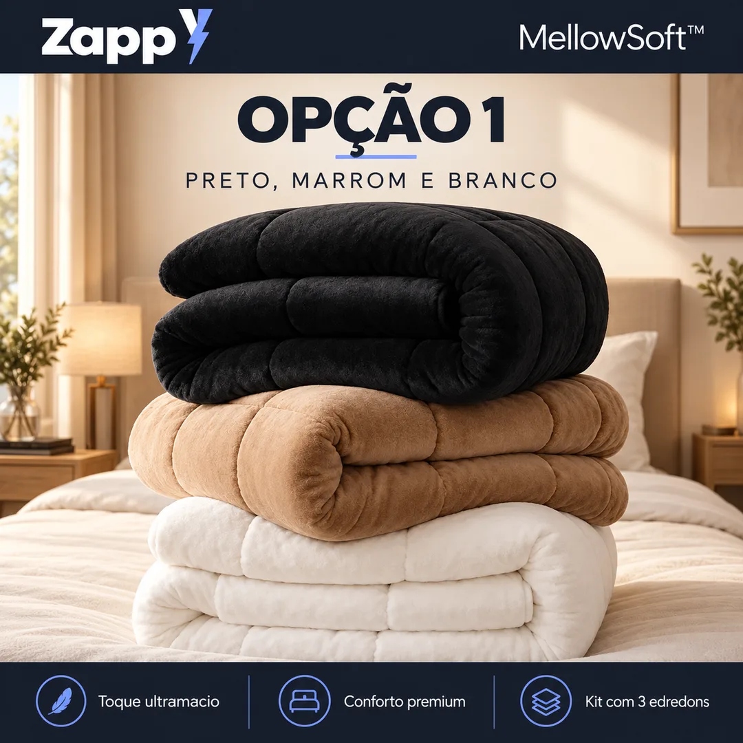 MellowSoft Edredom Premium Algodão Turco, foto 5