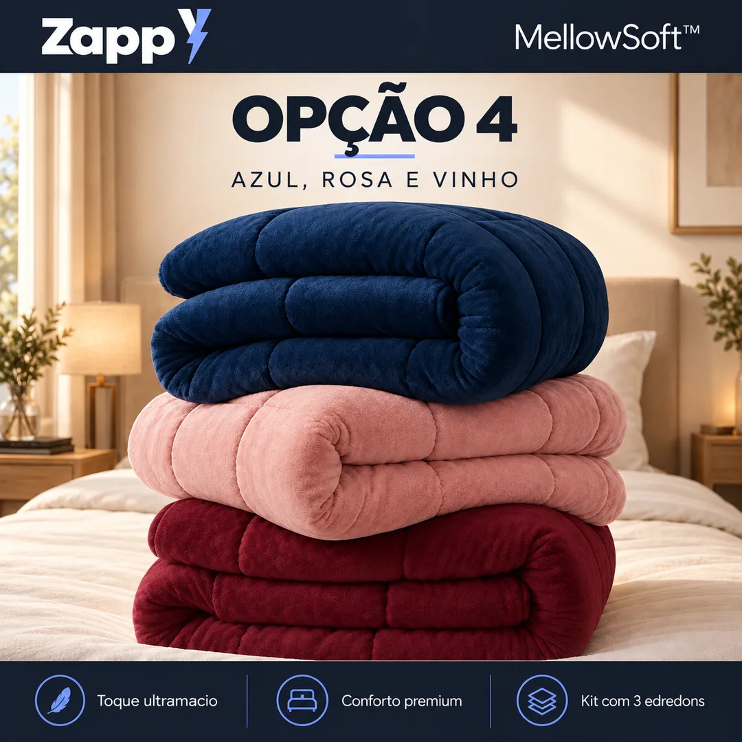 MellowSoft Edredom Premium Algodão Turco, foto 8